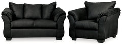 Best Deals Furniture - Ashley Furniture - Darcy Loveseat and Chair - Loveseat and Chair - 75008U14