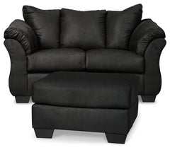 Best Deals Furniture - Ashley Furniture - Darcy Loveseat and Ottoman - Loveseat and Ottoman - 75008U6