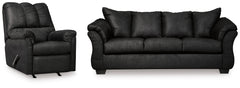 Best Deals Furniture - Ashley Furniture - Darcy Sofa and Recliner - Sofa and Recliner - 75008U7