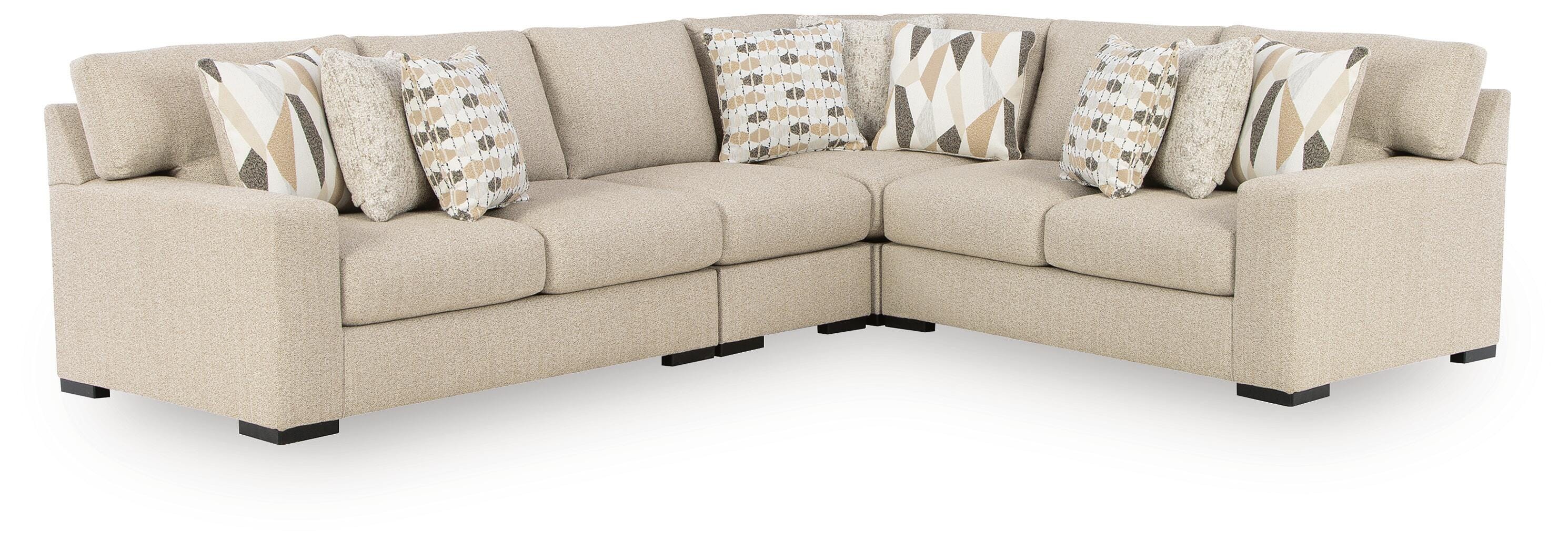 Best Deals Furniture - Ashley Furniture - Laurelgrove 4-Piece Sectional - RAF 4-Piece Sectional - 75105S9