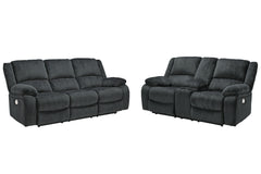 Best Deals Furniture - Ashley Furniture - Draycoll Power Reclining Sofa and Loveseat - Power Reclining Sofa and Loveseat - 76504U2