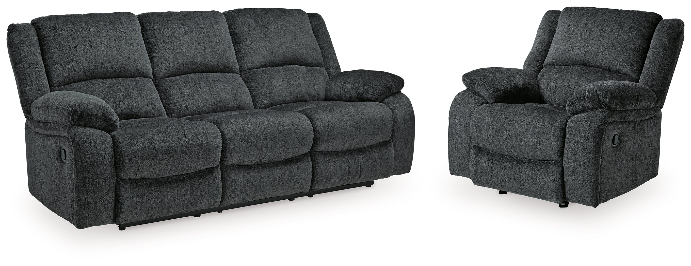 Best Deals Furniture - Ashley Furniture - Draycoll Reclining Sofa and Recliner - Reclining Sofa and Recliner - 76504U3
