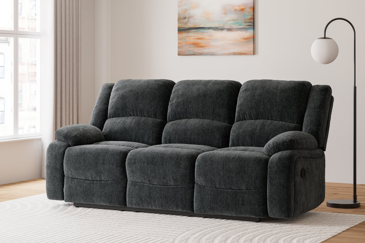 Best Deals Furniture - Ashley Furniture - Draycoll Reclining Sofa - Reclining Sofa / Slate - 7650488