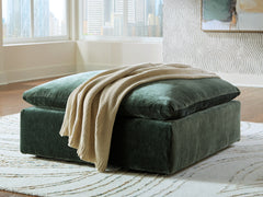 Best Deals Furniture - Ashley Furniture - Carriage View Oversized Accent Ottoman - Oversized Accent Ottoman / Jade - 7800108