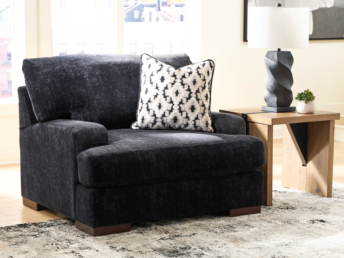 Best Deals Furniture - Ashley Furniture - Whitmore Manor Oversized Chair - Chair and a Half - 8040423