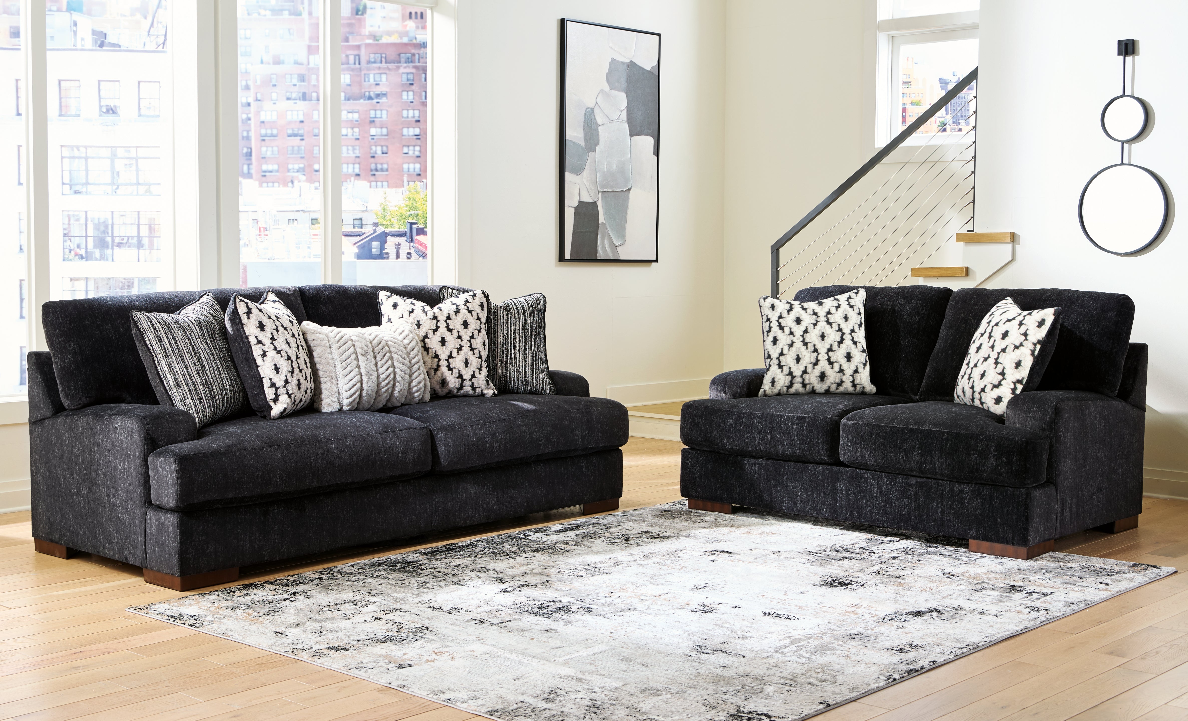 Best Deals Furniture - Ashley Furniture - Whitmore Manor Sofa and Loveseat - Sofa and Loveseat - 80404U1