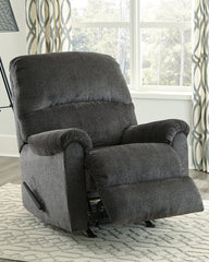 Best Deals Furniture - Ashley Furniture - Ballinasloe Recliner - Rocker Recliner / Platinum - 8070225