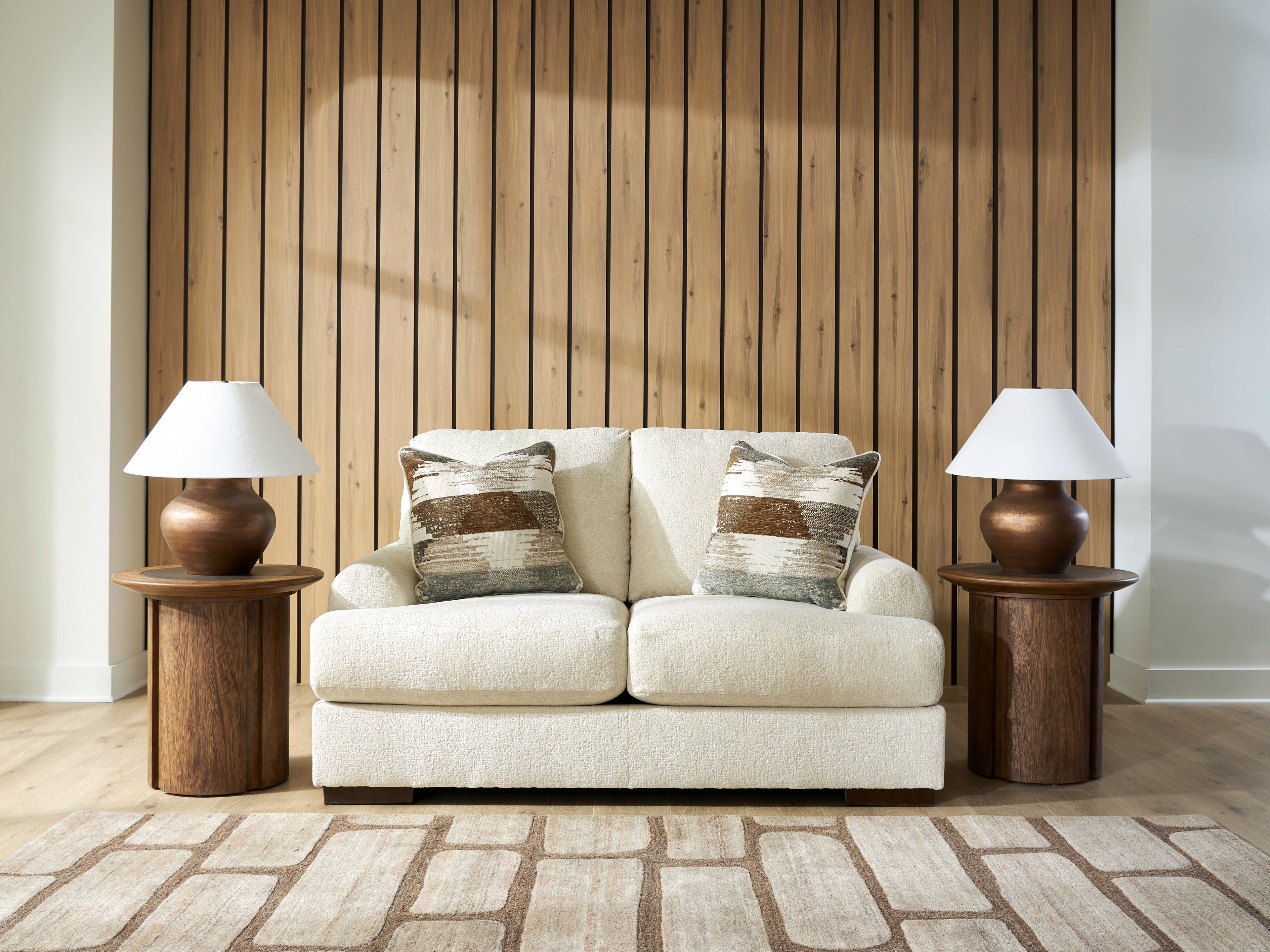 Best Deals Furniture - Ashley Furniture - Jayne Park Loveseat - Loveseat - PC8150635