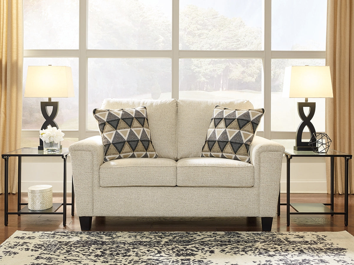 Best Deals Furniture - Ashley Furniture - Abinger Loveseat - Loveseat / Natural - 8390435