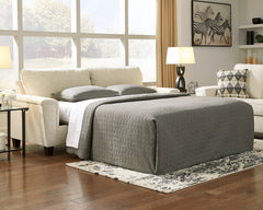 Best Deals Furniture - Ashley Furniture - Abinger Queen Sofa Sleeper - Queen Sofa Sleeper / Natural - 8390439