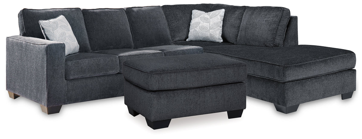 Best Deals Furniture - Ashley Furniture - Altari 2-Piece Sleeper Sectional and Ottoman - 2-Piece Sleeper Sectional and Ottoman - 87213U15