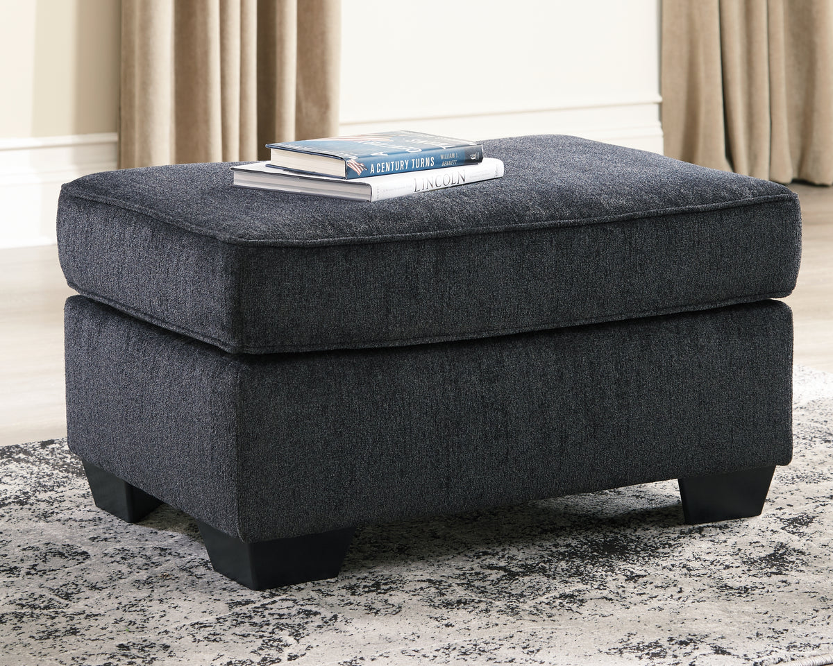 Best Deals Furniture - Ashley Furniture - Altari Ottoman - Ottoman / Alloy - 8721414