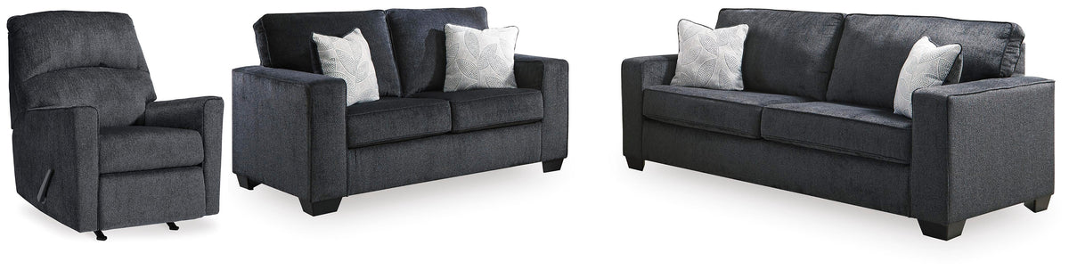 Best Deals Furniture - Ashley Furniture - Altari Sofa, Loveseat and Recliner - Sofa, Loveseat and Recliner - 87213U17
