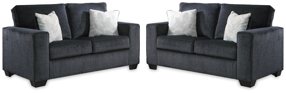 Best Deals Furniture - Ashley Furniture - Altari Set of 2 Loveseats - Set of 2 Loveseats - 87213U14
