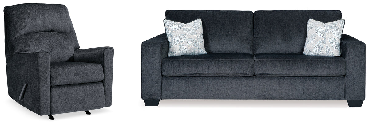 Best Deals Furniture - Ashley Furniture - Altari Queen Sofa Sleeper and Recliner - Queen Sofa Sleeper and Recliner - 87213U13