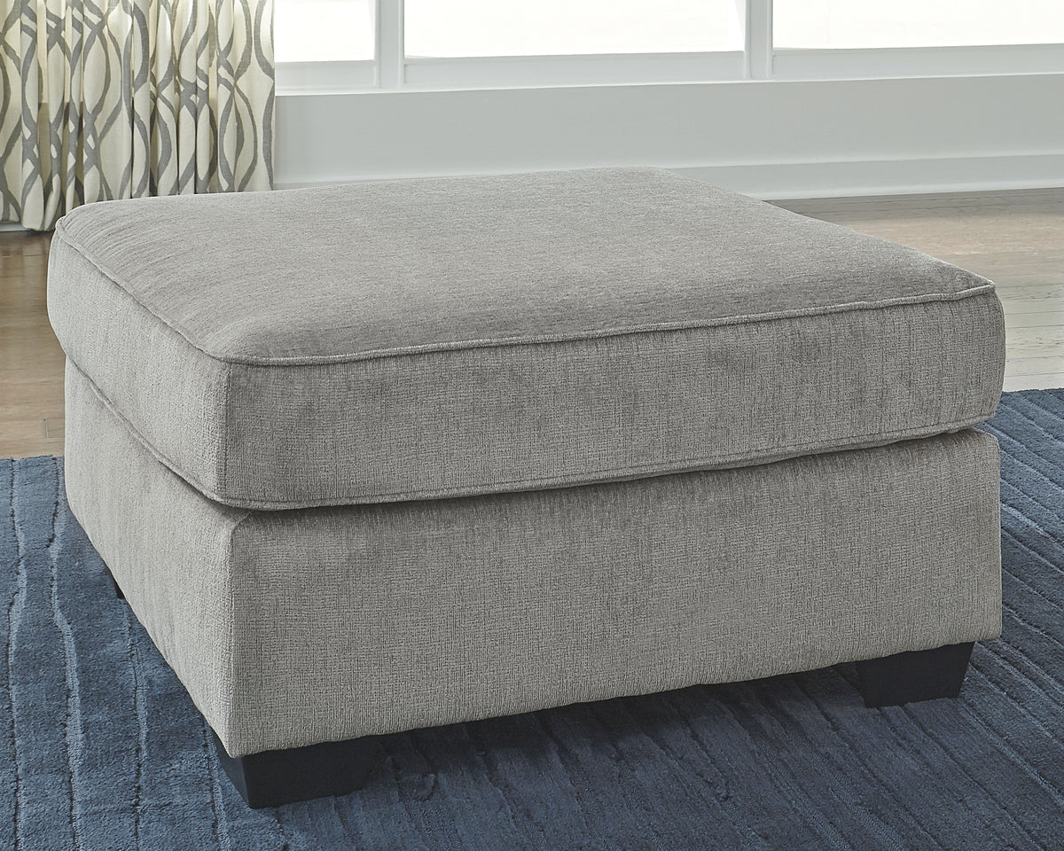 Best Deals Furniture - Ashley Furniture - Altari Oversized Accent Ottoman - Oversized Accent Ottoman / Slate - 8721308