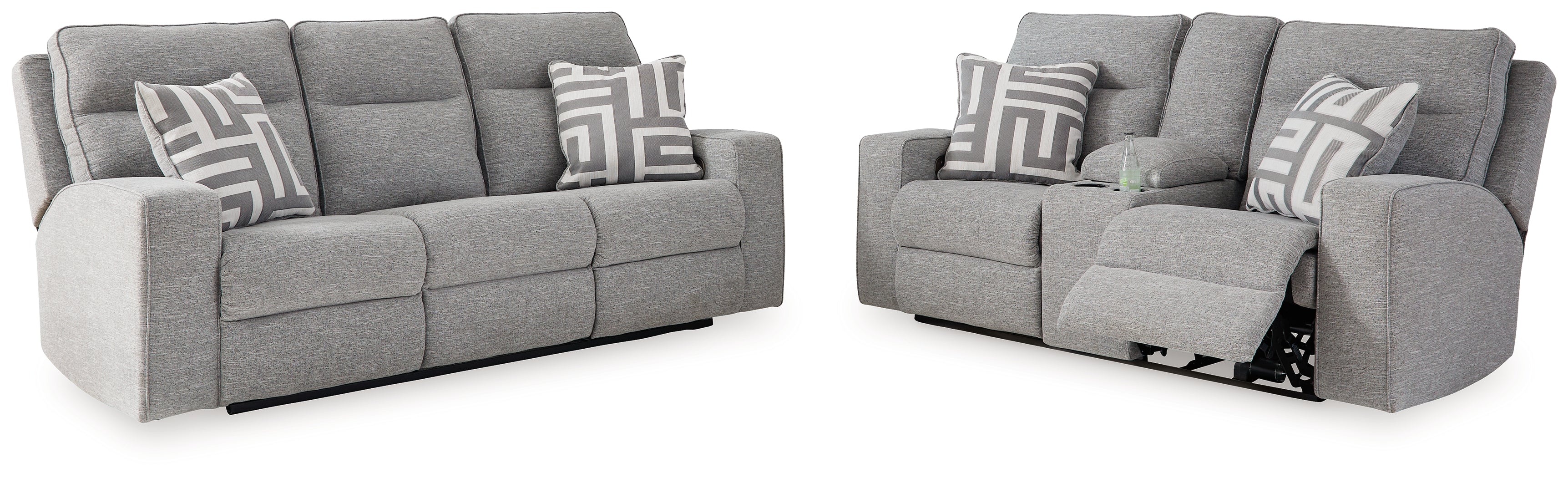Biscoe Power Reclining Sofa and Loveseat