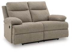 Best Deals Furniture - Ashley Furniture - Side-Swipe Reclining Loveseat - Reclining Loveseat / Charcoal - PC9140686