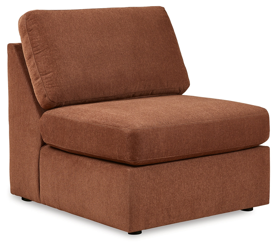 Modmax 6-Piece Sectional and Swivel Glider Recliner