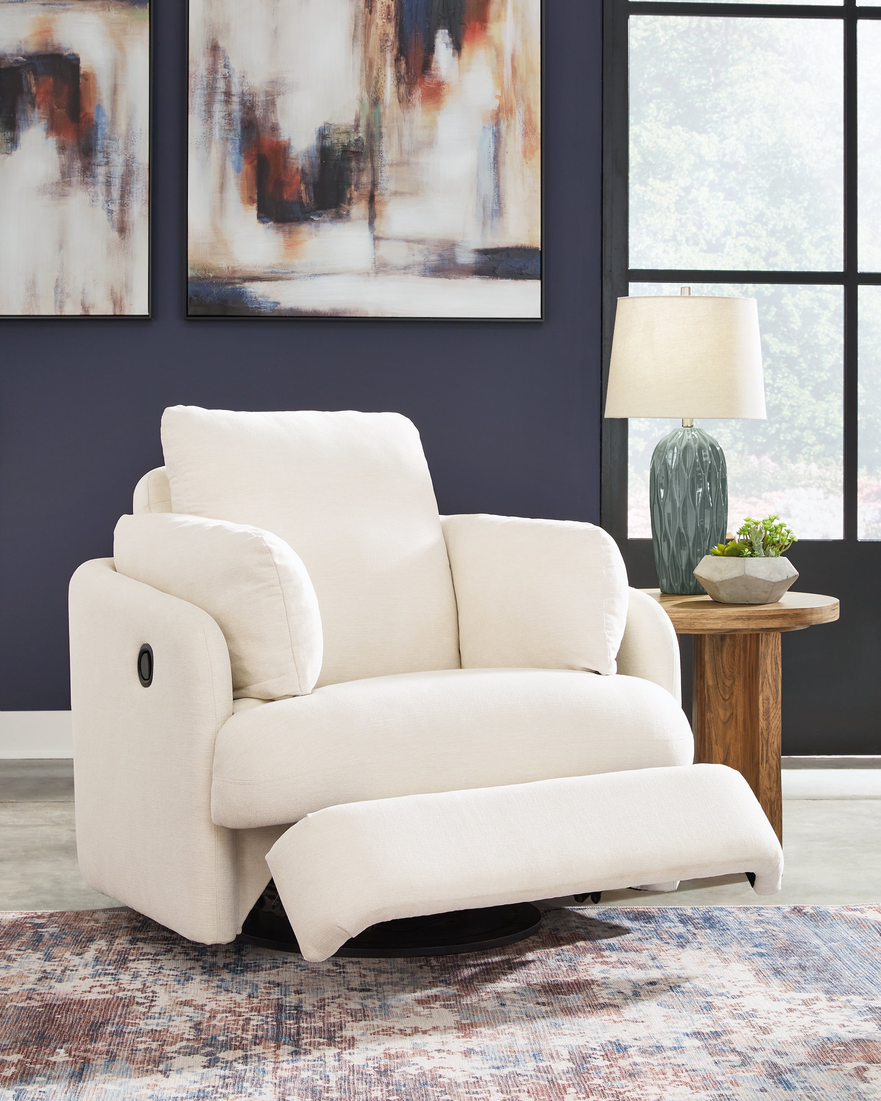 Modmax 6-Piece Sectional and Swivel Glider Recliner