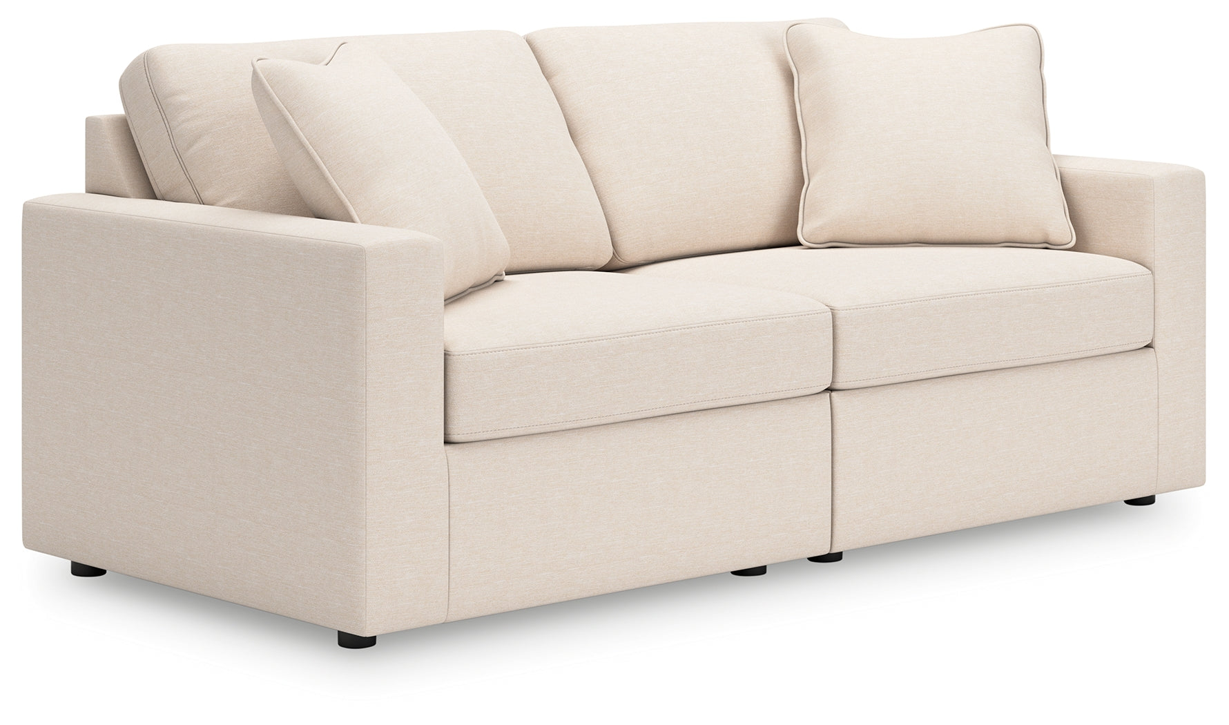Modmax 3-Piece Sectional Sofa, 2-Piece Sectional Loveseat and Swivel Glider Recliner