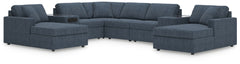 Best Deals Furniture - Ashley Furniture - Modmax 8-Piece Sectional with Chaise - RAF 8-Piece Sectional with Chaise / Oyster - 92103S31
