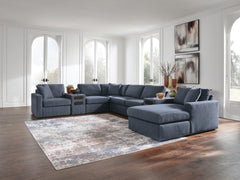 Best Deals Furniture - Ashley Furniture - Modmax 8-Piece Sectional with Storage Chaise and Audio Consoles - RAF 8-Piece Sectional with Storage Chaise and Audio Consoles - 92121S98