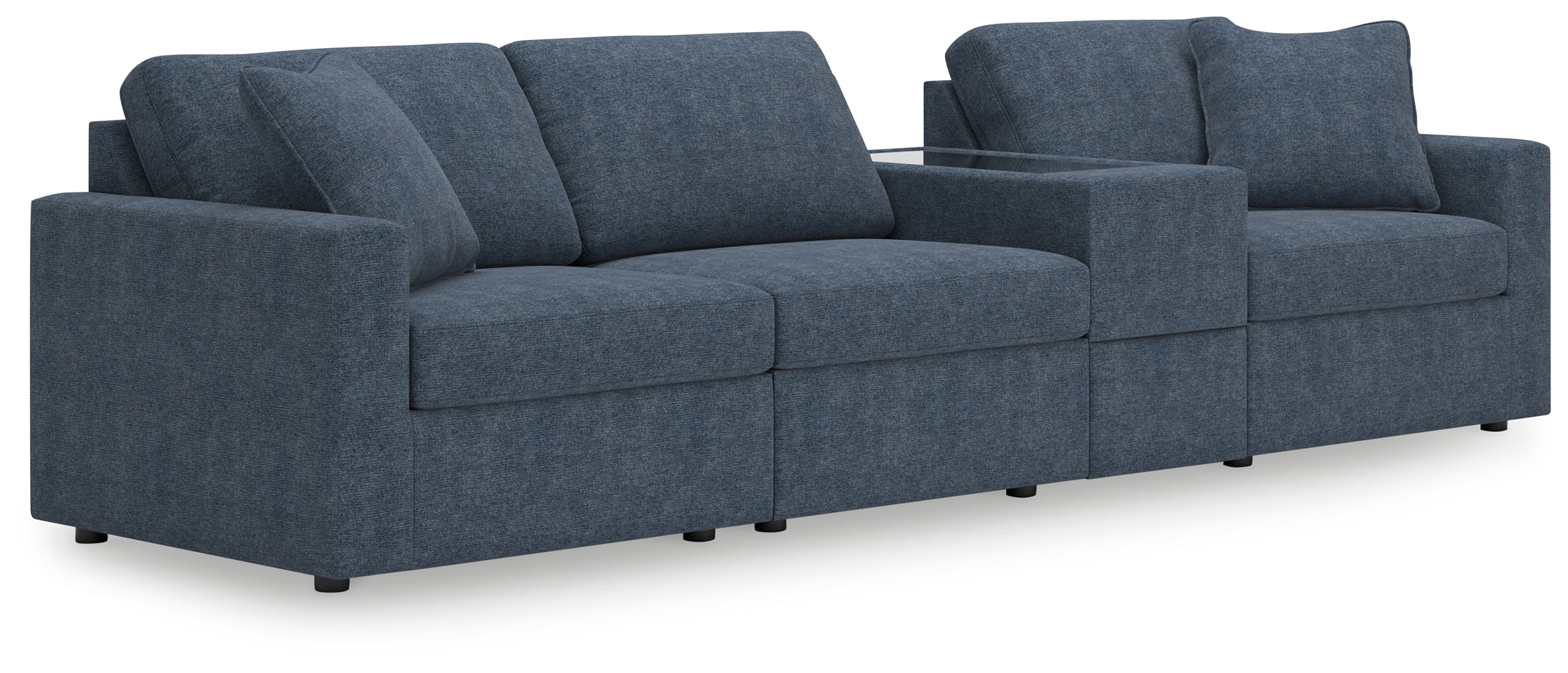 Best Deals Furniture - Ashley Furniture - Modmax 4-Piece Sectional - RAF 4-Piece Sectional / Granite - 92104S10