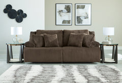 Best Deals Furniture - Ashley Furniture - Top Tier 2-Piece Sectional Loveseat - 2-Piece Sectional Loveseat / Chocolate - 92705S9