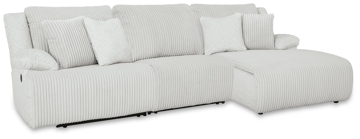 Best Deals Furniture - Ashley Furniture - Top Tier 3-Piece Sectional Chofa - 3-Piece Sectional Chofa / Alloy - 92706S10