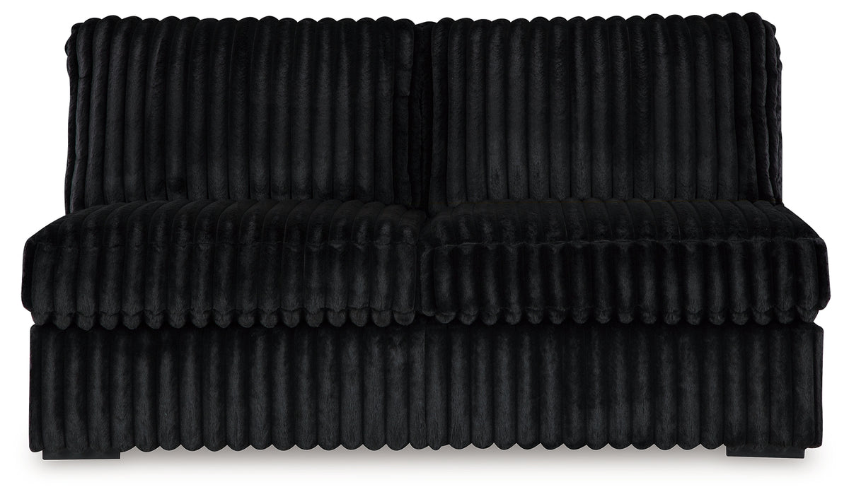 Best Deals Furniture - Ashley Furniture - Midnight-Madness 4-Piece Sectional - 4-Piece Sectional / Onyx - 98103U11