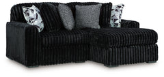 Midnight-Madness 2-Piece Sectional with Chaise