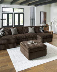 Best Deals Furniture - Ashley Furniture - Midnight-Madness Super Chaise - RAF Super Chaise / Chocolate - 98104S8