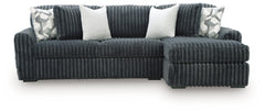 Midnight-Madness 2-Piece Sectional Sofa Chaise