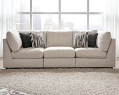 Best Deals Furniture - Ashley Furniture - Kellway 3-Piece Sectional Sofa - 3-Piece Sectional Sofa / Bisque - 98707S6