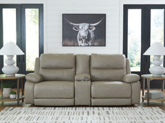 Best Deals Furniture - Ashley Furniture - Narwhal Place 3-Piece Power Reclining Sectional - 3-Piece Power Reclining Sectional / Pebble - PC99201S3