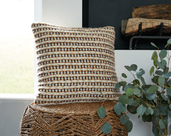 Best Deals Furniture - Ashley Furniture - Nealington Pillow (Set of 4) - Pillow (4/CS) / Brown/Black/White - A1000929