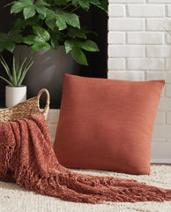 Best Deals Furniture - Ashley Furniture - Thaneville Pillow (Set of 4) - Pillow (4/CS) / Rust - A1001043