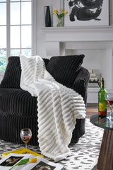 Best Deals Furniture - Ashley Furniture - Alsonwell Throw (Set of 3) - Throw (3/CS) / White - A1001080