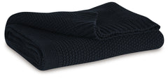 Best Deals Furniture - Ashley Furniture - Gayelery Throw - Throw / Black - A1001086T