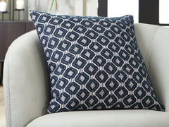 Best Deals Furniture - Ashley Furniture - Abra Pillow (Set of 4) - Pillow (4/CS) / Black/Ivory - A1001109