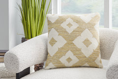 Best Deals Furniture - Ashley Furniture - Brockner Next-Gen Nuvella Pillow (Set of 4) - Pillow (4/CS) / Brown/Yellow - A1900009