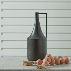 Best Deals Furniture - Ashley Furniture - Zainforth Vase - Vase / Distressed Brown - A2000694