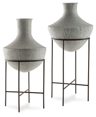 Best Deals Furniture - Ashley Furniture - Estonbank Vase Set - Vase Set - A2000748A1