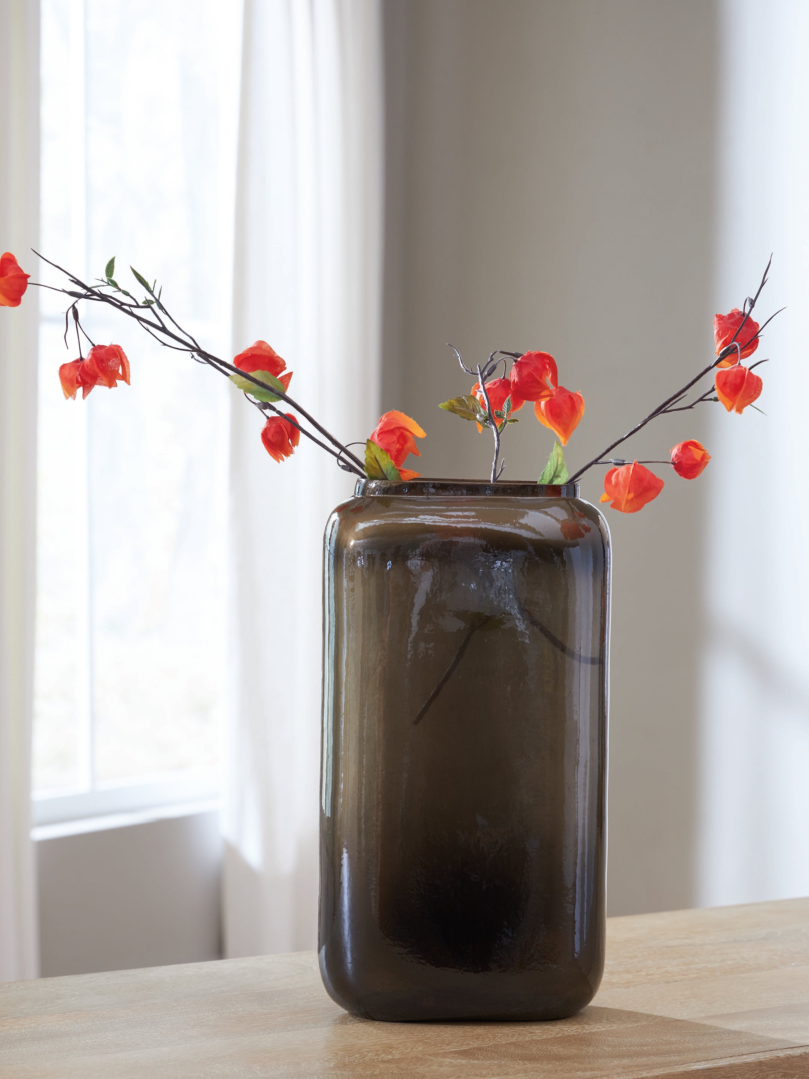 Best Deals Furniture - Ashley Furniture - Sumner Vase - Vase / Gray/Gold Finish - A2000812