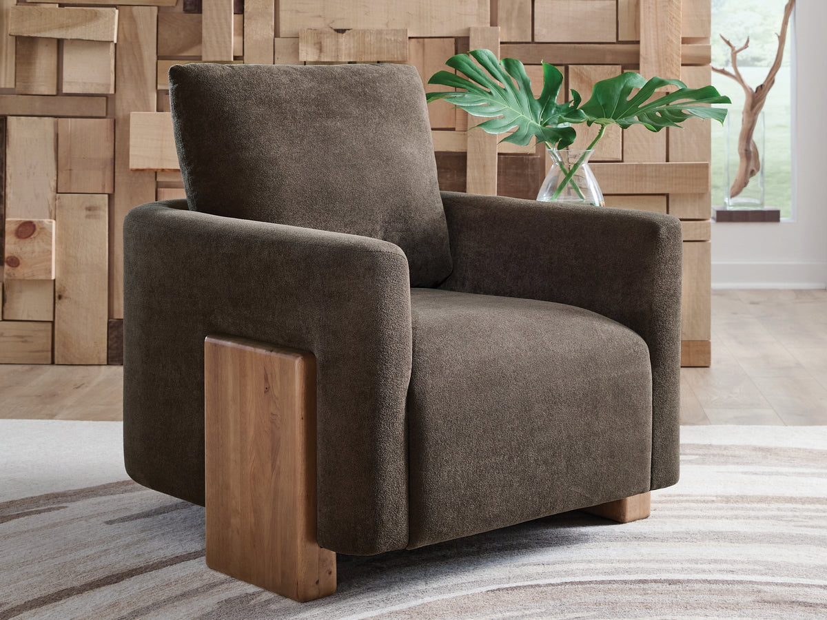 Best Deals Furniture - Ashley Furniture - Dairlett Accent Chair - Accent Chair / Brown - A3000746