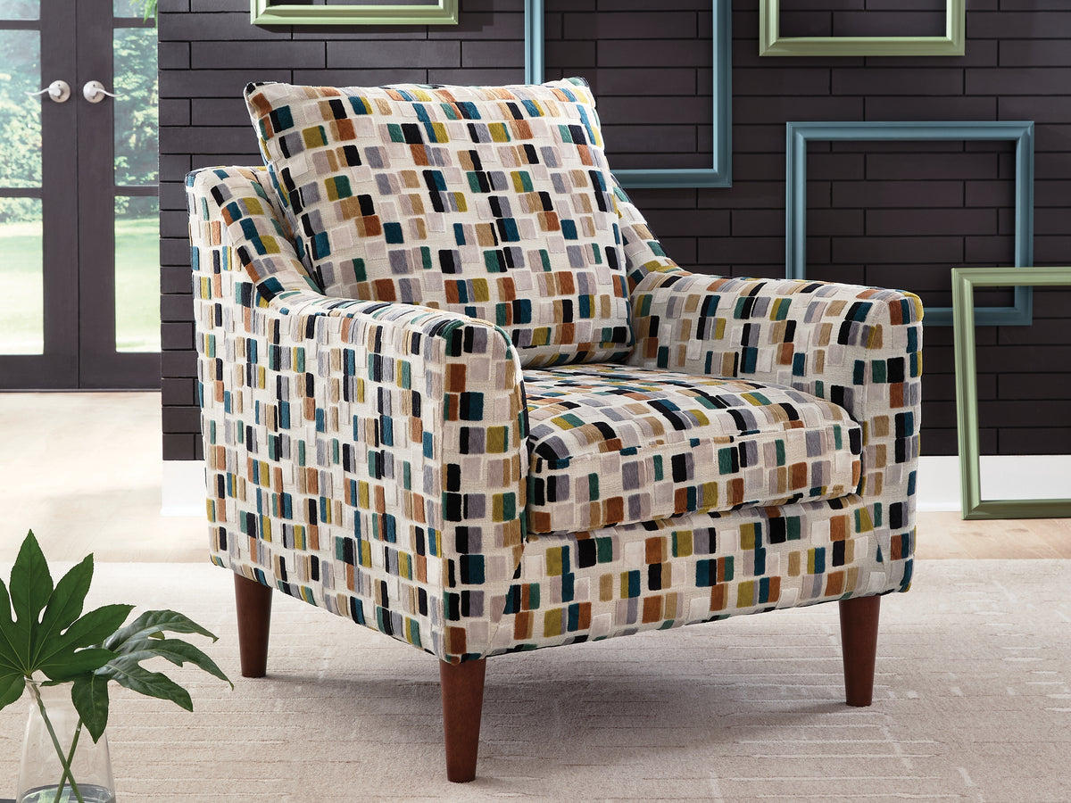 Best Deals Furniture - Ashley Furniture - Fenna Accent Chair - Accent Chair / Multi - A3000749