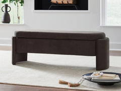Best Deals Furniture - Ashley Furniture - Vavuniya Storage Bench - Storage Bench / Brown / 56"W x 19"D x 19"H - A3000750