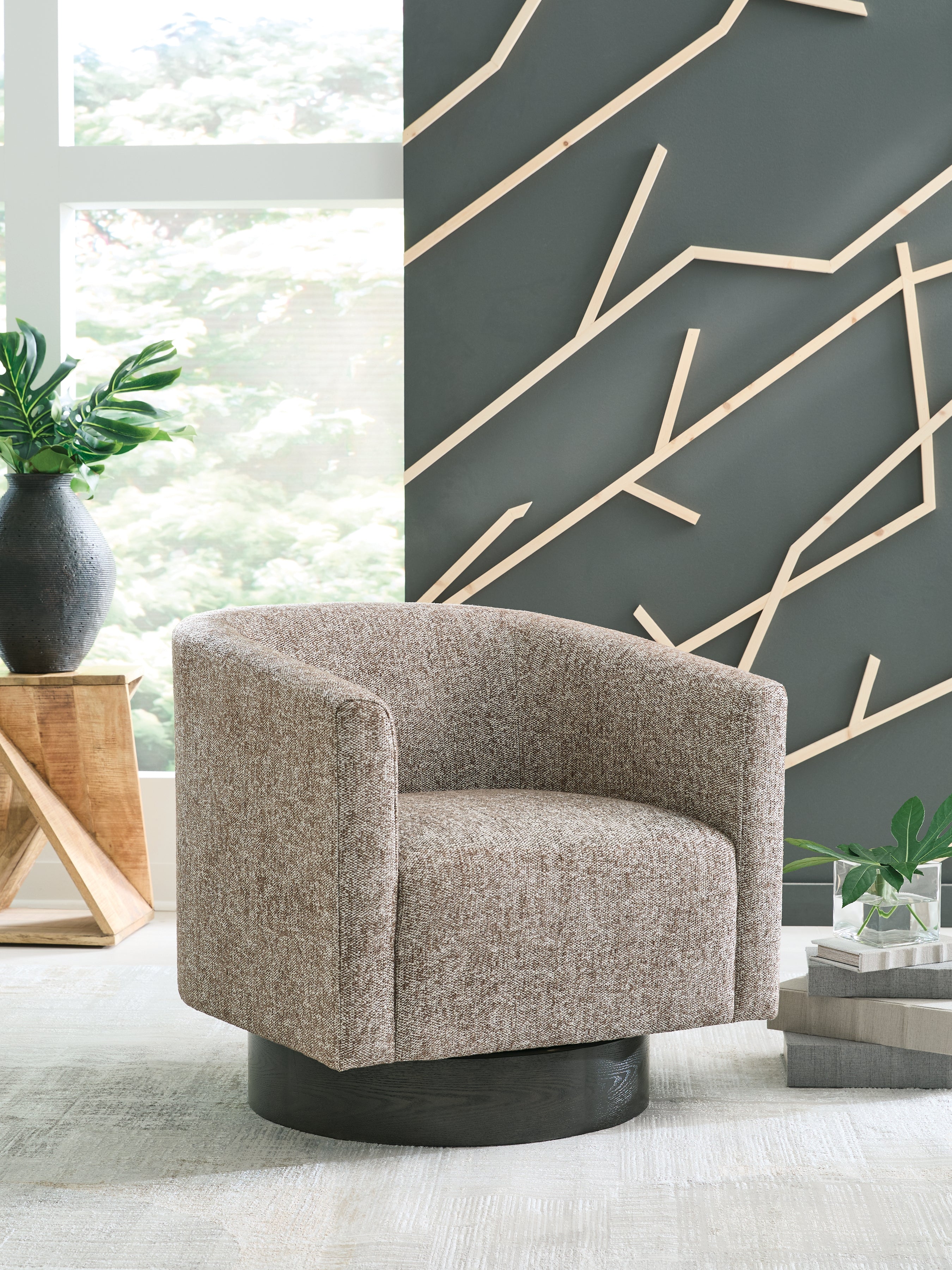 Best Deals Furniture - Ashley Furniture - Jorryn Swivel Accent Chair - Swivel Accent Chair - A3000798