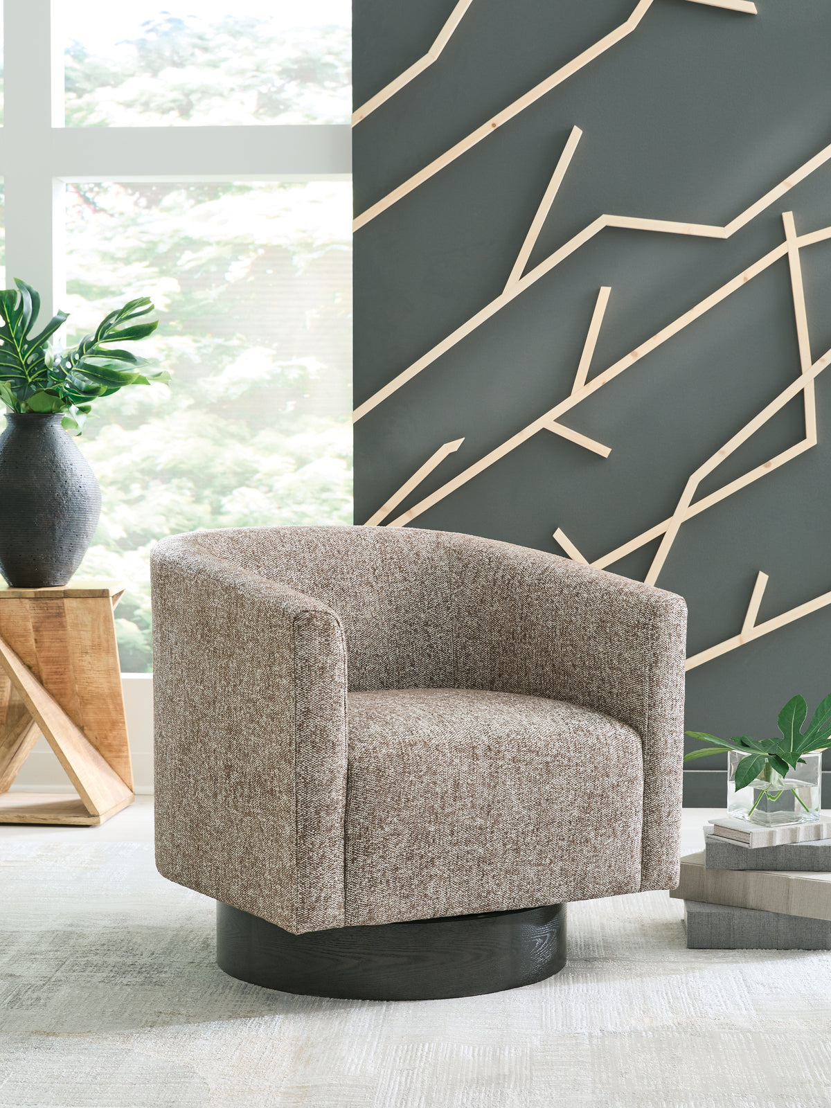 Best Deals Furniture - Ashley Furniture - Jorryn Swivel Accent Chair - Swivel Accent Chair - A3000798